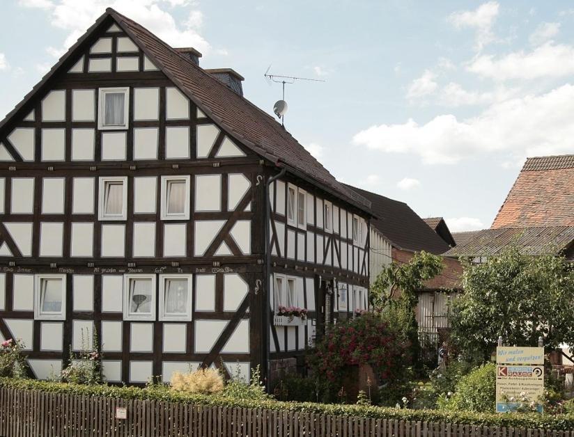 Werts Hof Ferienwohnen Villa Rauschenberg Exteriör bild